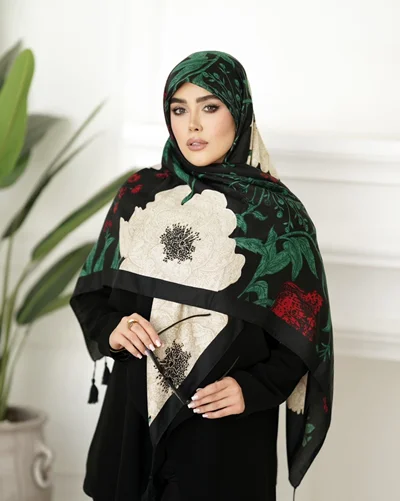 روسری نخی کد N-1026