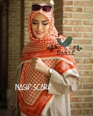 روسری نخی کد N-0073